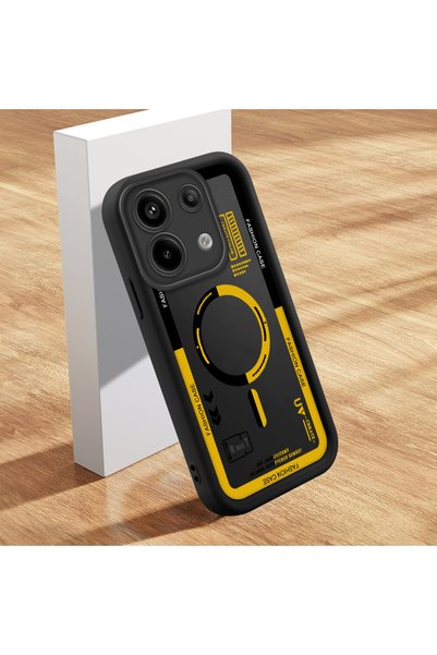 SLIMFELT Redmi Note 13 Pro 5G Uyumlu Yüksek Kalite Sade Tarz Kılıf, Çizilmeye...