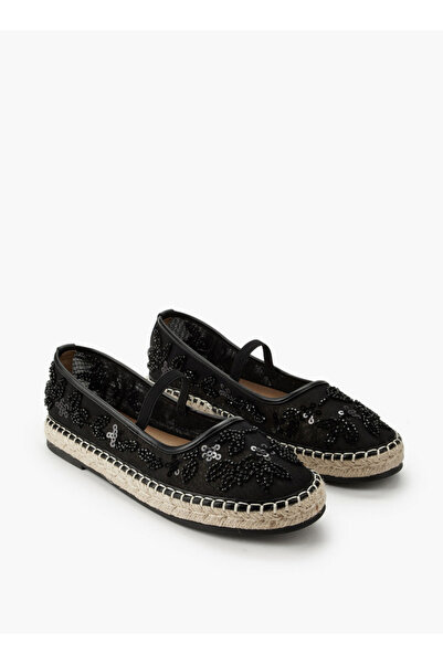 Celeste Women Sequin Embellished Ballerina Shoes