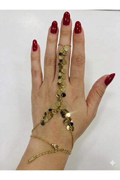 EASERA TİCARET Steel Shahmaran with Multiple Sequin Details