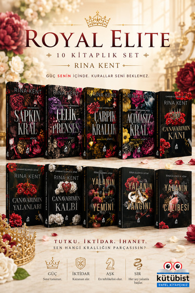 Ren Kitap Rina Kent Dark Romance Kitap Seti 10 Kitap | Royal Elite + Canavar ...
