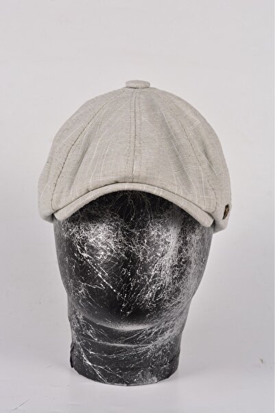 mercantoptan 100% Cotton Summer Model British 8-Piece Cap Hat