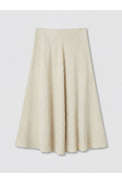 LC Waikiki Quality Pieces from Çelebi Store: Striped Flared Skirt with Zipper...