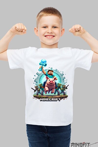 GILDAN Tricou Minecraft Kendama Model Explorare Epica