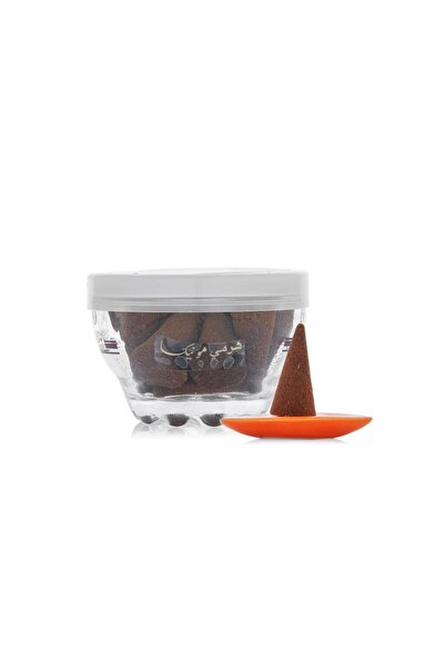 Banafa for Oud بخور هرمي مونيكا 12 قطعة اسود اللون .