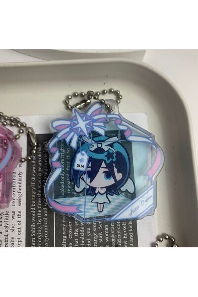 choice2 3 Anime Game ALIEN STAGE Keychain Ivan Till Sua Mizi Colored Window A...