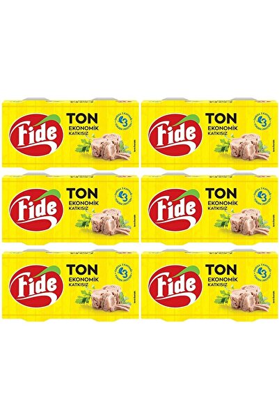 FİDE Ekonomik Ton Balığı (2 X 160 gr) x 6 Paket