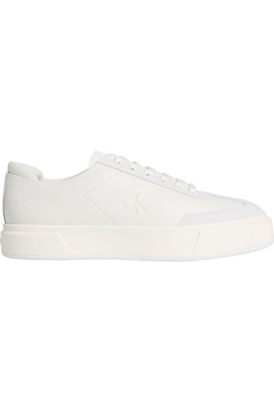Calvin Klein حذاء رياضي رجالي من Basket Cupsole Lup Wt مصنوع من الجلد باللون ...