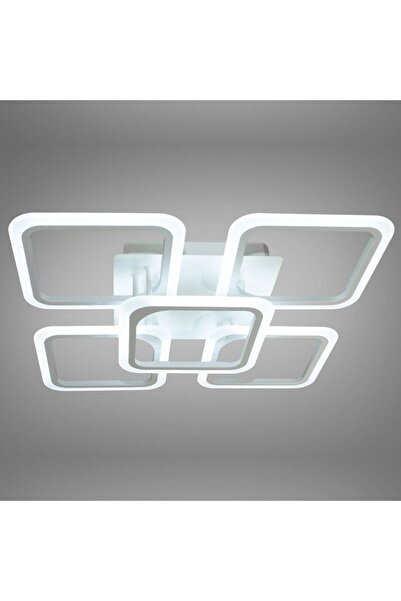 DELIGHT LUSTRA LED PATRATE 104W CU 5 BRATE 3 CULORI+IR 610x90mm