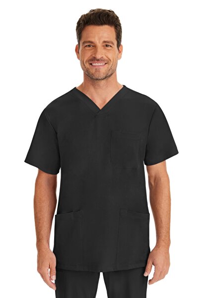 Healing Hands HH Works Mathew Halat medical pentru bărbați, Negru (2590)