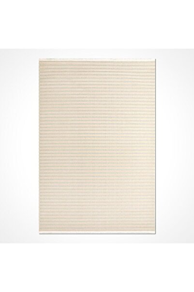 halinet Halı.Net Cream Modern Washable Non-Slip Living Room Carpet Cr-Almira-...