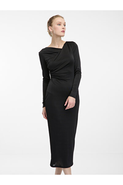 ORSAY Rochie midi neagră de damă