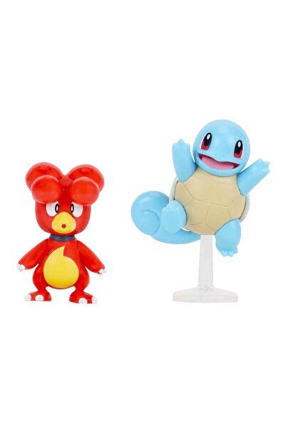 Pokemon Battle Figürler Magby ve Squirtle