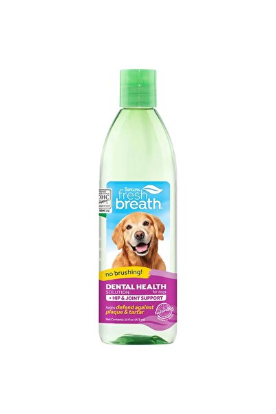 Tropiclean FRESH BREATH Fresh Breath & Healthy Joints Water Additive, 473 ml