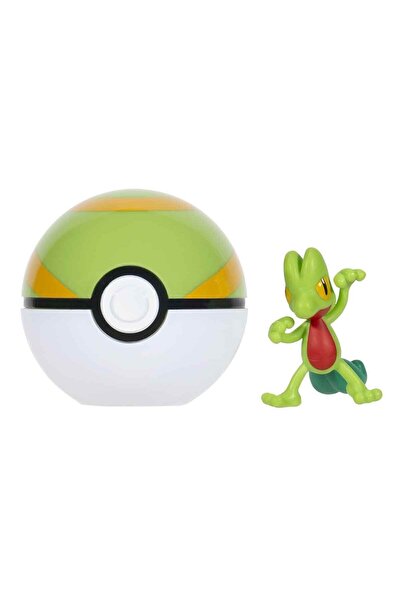 Pokemon CIip 'N' Go Figür S3 Treecko ve Nest Ball
