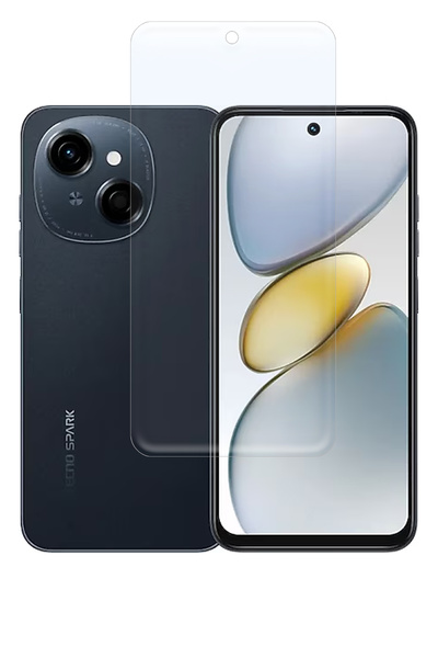 Phonextra واقي شاشة نانو لامع عالي الدقة متوافق مع Tecno Spark Go1، حماية مرن...