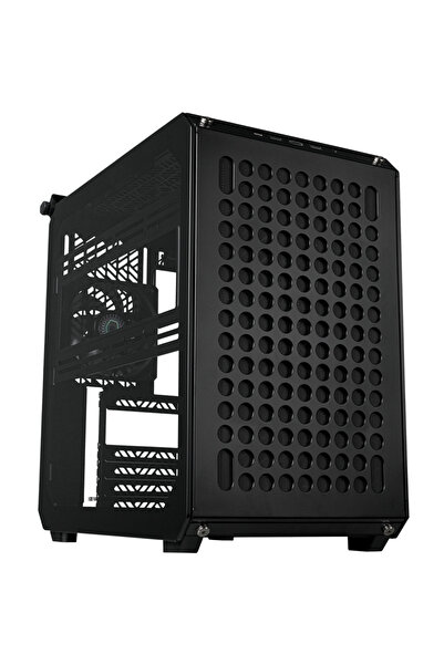 Cooler Master علبة كمبيوتر QUBE 500 FLATPACK ATX متوسطة الحجم - أسود