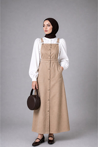 FREYA MODA Buttoned Model Hijab Gilet