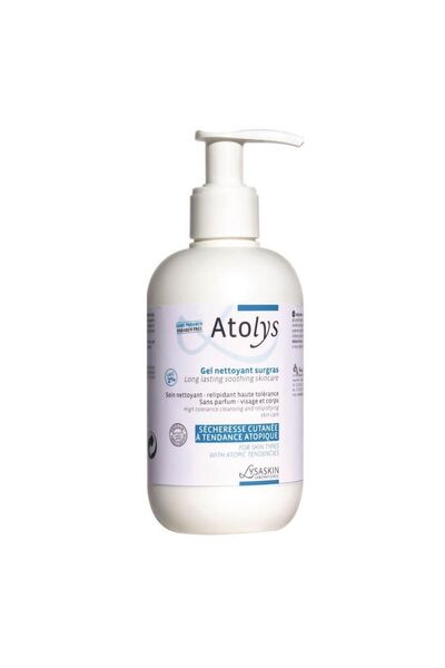 LYSASKIN Lab Lysaskin, Atolys, Hydrate, Gel de curățare, Corp, 500 ml