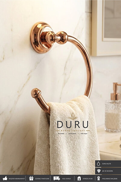DURUBANYOCONCEPT BANYO HALKA HAVLULUK HAVLU ASKILIĞI ROSE BAKIR PRİNÇ