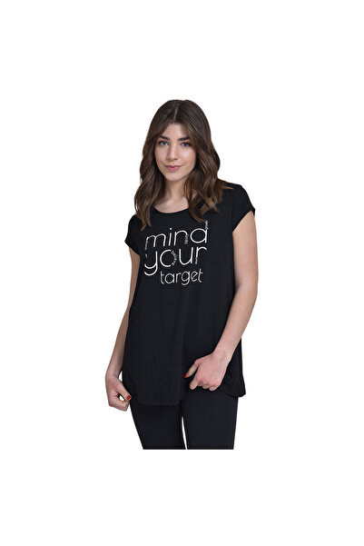 Target Femei& # Tricou lung cu mânecă scurtă x27; " A "   Tricotaj ...