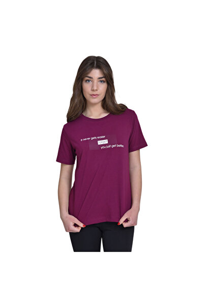 Target Femei& # Tricou cu mânecă scurtă, jerseu simplu " Mai bun "   S
