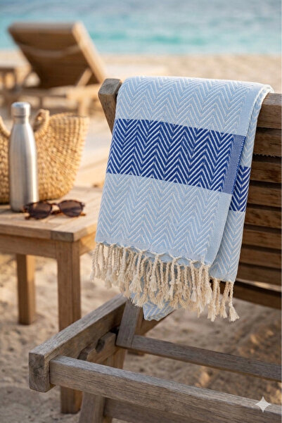 FUNNDY Beach Towel, 100% Cotton, XXL 100X180Cm, Summer
