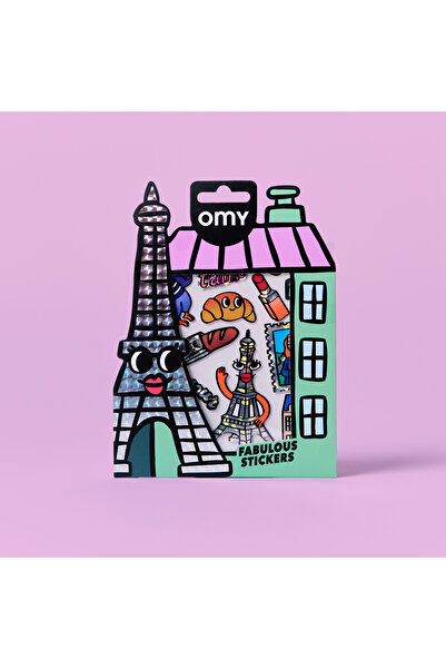 OMY Fabulous Vinil Çıkartmalar - Paris