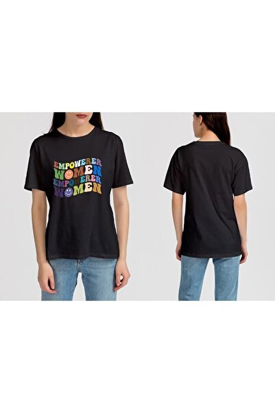 not T-Shirt For Women - Printed Design (Empower Women)| Round Neck Regular Fit