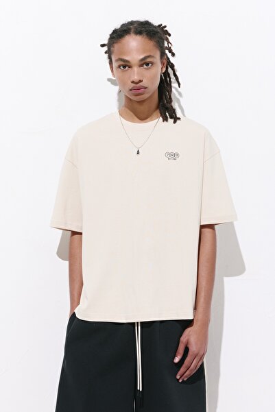 Pull & Bear Love Yourself boxy tişört