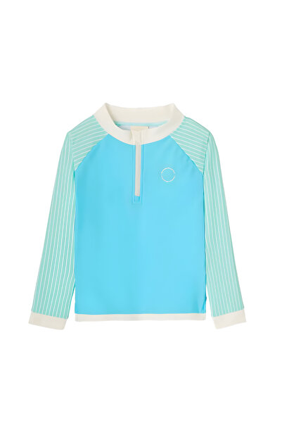 Kietla UV Korumalı Uzun Kollu Tişört Mayo Blue Striped