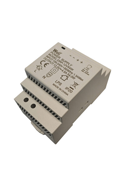 Well Sursa in comutatie AC-DC pe sina DIN 54W 12V 4.5A