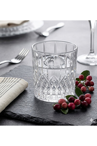 RCR London Luxion Crystal Glass Set 6 Pieces 26.9 cl Made in Italy Premium Gl...