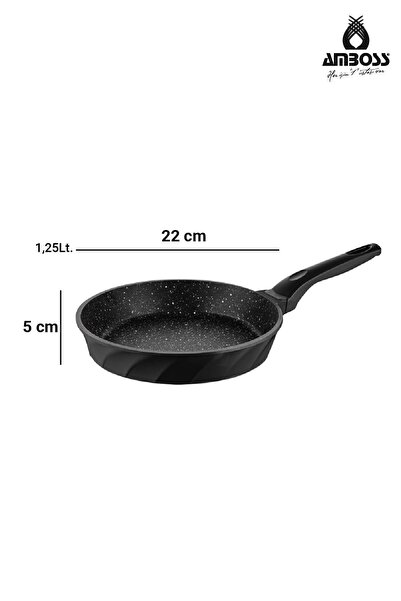 Amboss Set de tigăi din titan turnat sub presiune, 2 piese, 18-22 cm