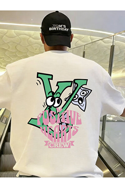 SAUDI Men and Women's 100% Cotton T-Shirt - Oversized Crew Neck Short Sleeve ...