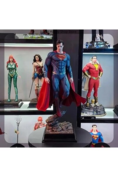 DC Justice League Superman Figure GK Handmade Statue Model Gift 50 cm