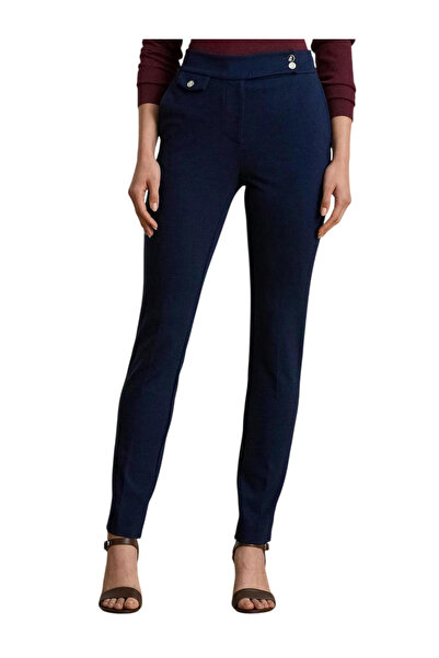 Ralph Lauren Γυναικείο Ponte Παντελόνι Navy Μπλε 200980023002-Navy