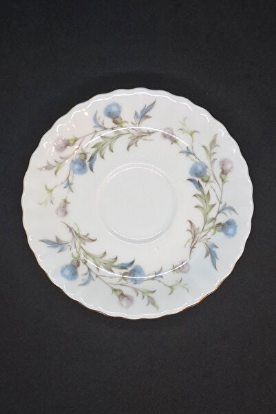 Royal Albert Brigadoon double coffee cup saucer 12.5 cm