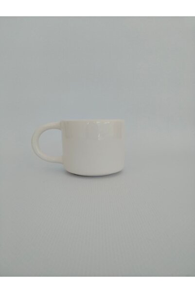 Zümrüdüanka Seramik Patternless Handmade Ceramic Coffee Cup
