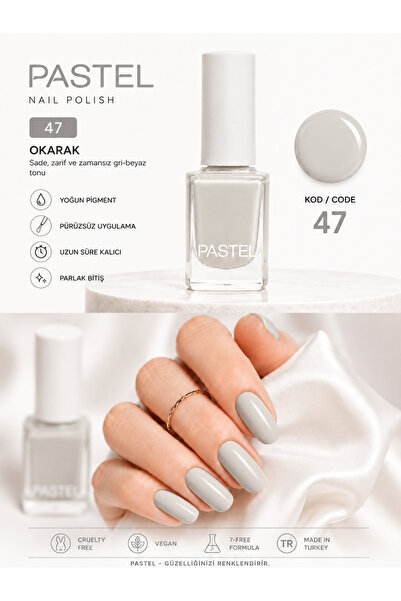 Pastels Pastel Oje kod;47 Okara beyaz