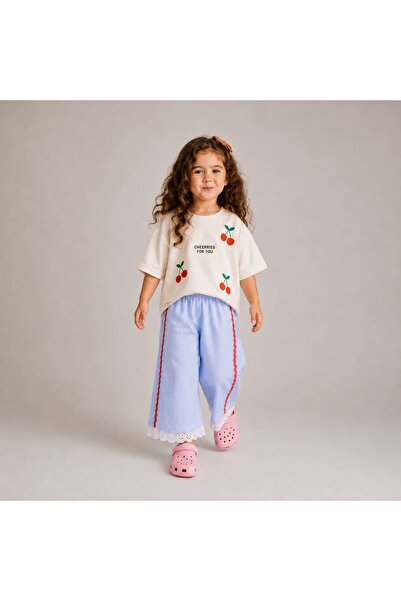 OZZY KİDS Set tricou și pantaloni pentru fete