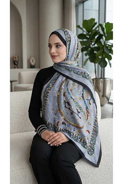 Big ModaEbrar Patterned Soft Shawl - 093