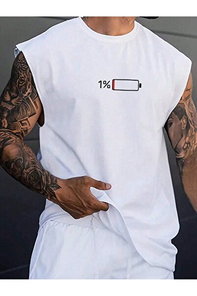 bellanova Men's oversized crew neck sleeveless t-shirt - longline