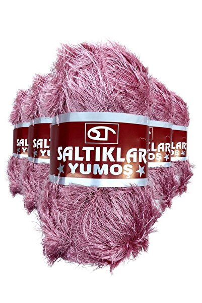 Generic Brand 5 Pieces Soft Bearded Hand Knitting Yarn Wool 28