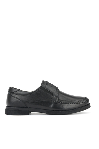 Ziya , Men's Genuine Leather Comfort Shoes 161123Z3056 Black