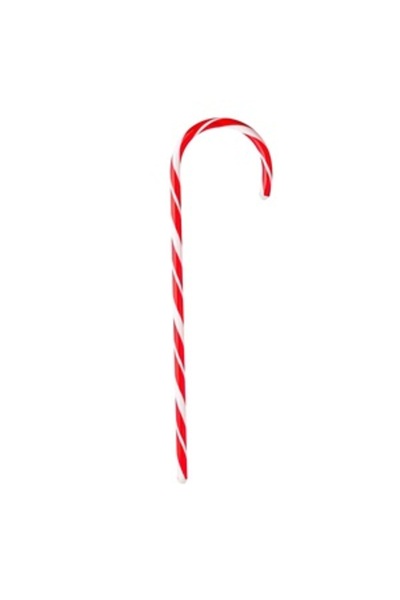 Zumzeria Ornament de brad de Crăciun baston de zahăr roșu și alb 61cm
