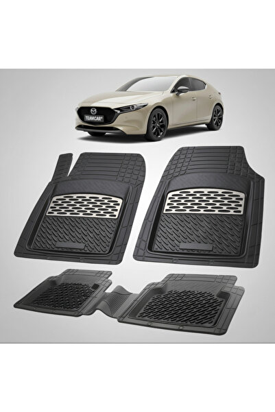 TEAMCAR Covorașe auto compatibile pentru Mazda 3 BP Facelift Hatchback cu 5 u...