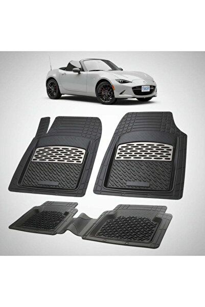 TEAMCAR Covorașe de podea pentru Mazda MX-5 ND Facelift Soft Top 2024-2026 | ...