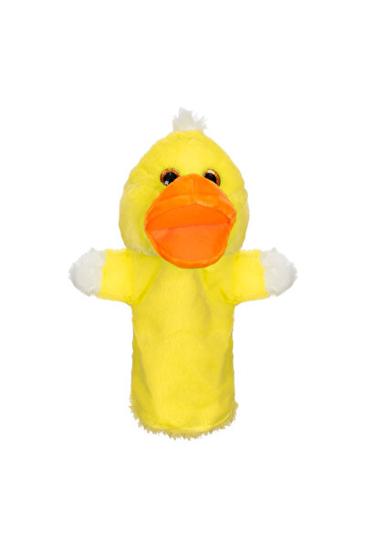 OEM Plush Figure Yellow Duckling for Puppet Theater 28cm