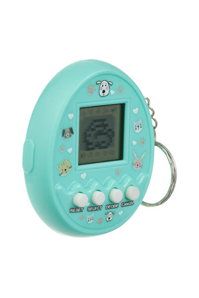 Zumzeria My virtual pet console with 168 Animals & Keychain 5x2.5x6.5cm
