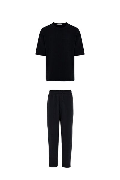 S13 Store Oversize basic knitwear tracksuit set